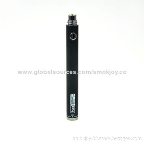 Smokjoy E Cigarette Evod Twist Batteries, Vaporizer Pen with 650/900/1,100/1,300mAh Capacity